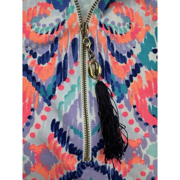 Lilly Pulitzer Skipper French Terry Dress XXS UPF 50 Solar Opposite Preppy Beach - Picture 8 of 16